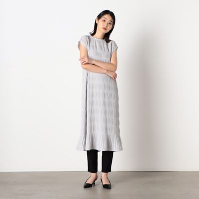 ＜COMME CA ISM (Women)＞プリーツ　ノースリーブ　ワンピース（１２３４ＣＣ０５）