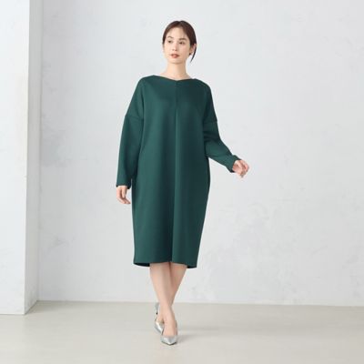 前後２ＷＡＹ　ダンボールニット　ワンピース　（１２３４ＯＧ０１）