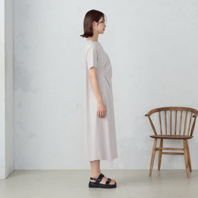 アシンメトリーデザイン　Ｔワンピース（１２３４ＯＧ０４）