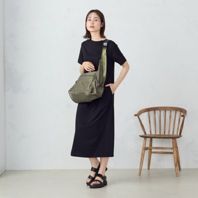 アシンメトリーデザイン　Ｔワンピース（１２３４ＯＧ０４）