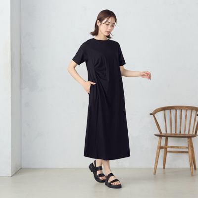 アシンメトリーデザイン　Ｔワンピース（１２３４ＯＧ０４）