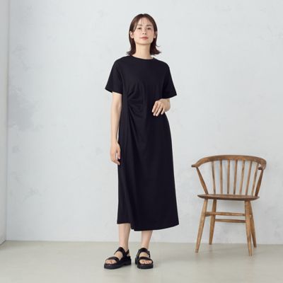 アシンメトリーデザイン　Ｔワンピース（１２３４ＯＧ０４）