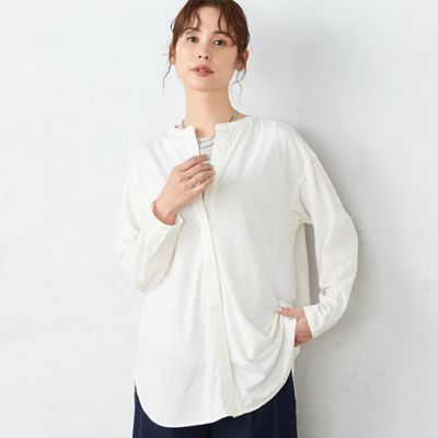 ＜COMME CA ISM (Women)＞【セットアイテム】シアーシャツ＋タンクトップ（１２３６ＣＧ０３）