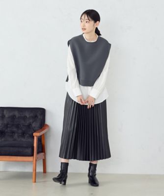 【セットアイテム】　ニットベスト＋シャツ（長袖）（１２３６ＣＩ０１）