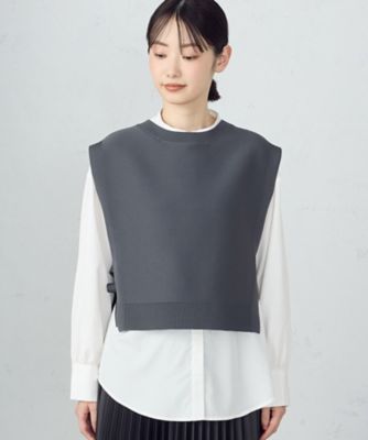 【セットアイテム】　ニットベスト＋シャツ（長袖）（１２３６ＣＩ０１）