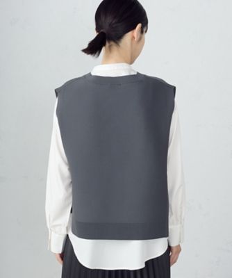 【セットアイテム】　ニットベスト＋シャツ（長袖）（１２３６ＣＩ０１）