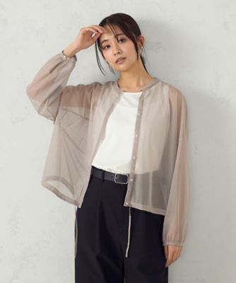 COMME CA ISM tシャツ 「セットアイテム」シアーシャツ＋タンク