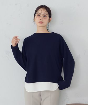セットアイテム】ボトルネックカットソー＋タンクトップ