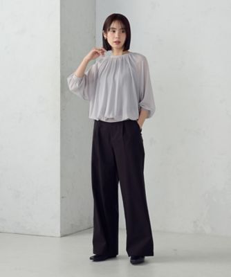 akiki♥︎バルーンスリーブトップス AKIKOAOKI（アキコアオキ）の「【AKIKOAOKI/アキコアオキ】《STUDIOUS