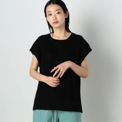 ＜三越伊勢丹/公式＞【SALE】COMME CA ISM (Women)/コムサ イズム セットアイテム 透かし柄ニット クロ トップス【三越伊勢丹/公式】