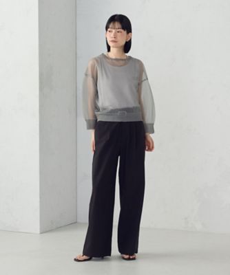 セットアイテム】ウォッシャブル シアーニット（1236KM01