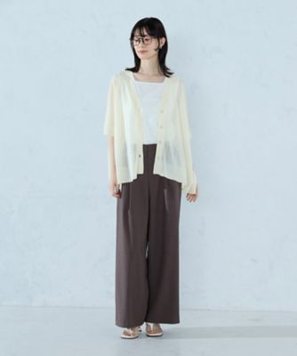 セットアイテム】ニットポンチョカーディガン＋タンクトップ