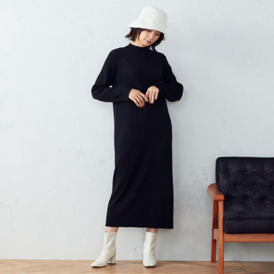 ＜COMME CA ISM (Women)＞【セットアップ対応】　ニットワンピース（１２３７ＫＡ０１）
