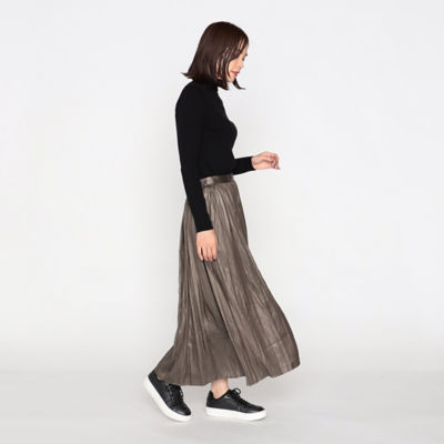 割繊タックギャザースカート（１２５０ＦＥ０３） | ファッション・服