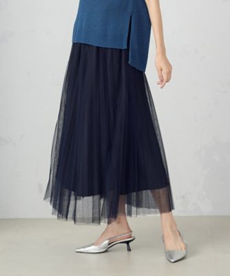 チュールプリーツスカート（1250FI03） | COMME CA ISM (Women