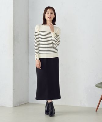 ダンボールニット ナロースカート ／ セットアップ対応