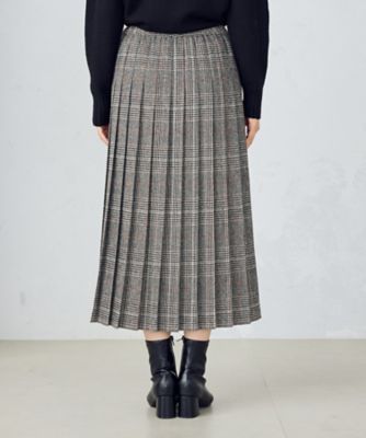 ラップ風プリーツスカート（1250FI13） | COMME CA ISM (Women