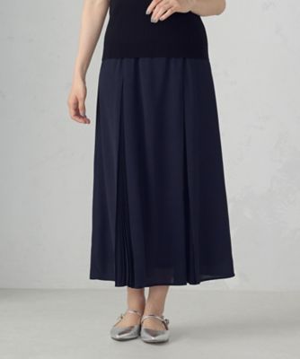 切替プリーツデザイン スカート（1250FM04） | COMME CA ISM