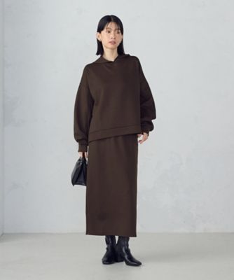 新色追加】ダンボールニット ナロースカート ／ セットアップ対応