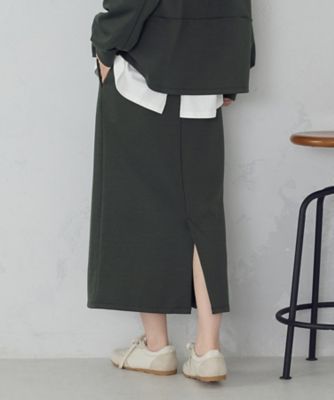 新色追加】ダンボールニット ナロースカート ／ セットアップ対応