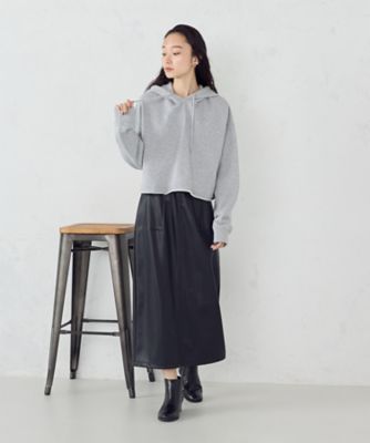 合成皮革 スカート ／ セットアップ対応（1250FM08） | COMME