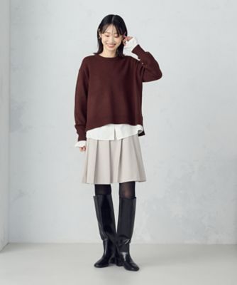 オンライン・店舗限定】ミニ丈 プリーツスカート（1250FM16