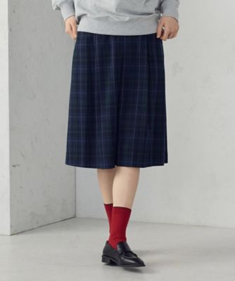 ひざ丈タックスカート ／ セットアップ対応（1250FO02