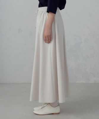 【美品】マチャット2wayナイロンタフタスカート　ホワイト WOMEN ナイロンタフタストレッチ スカート ホワイト