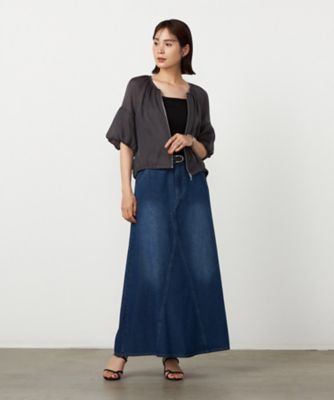 リメイク風 ロングデニムスカート（1250FO14） | COMME CA ISM