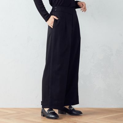 ＜COMME CA ISM (Women)＞２ＷＡＹ　ワイドパンツ（１２５２ＰＡ０８）