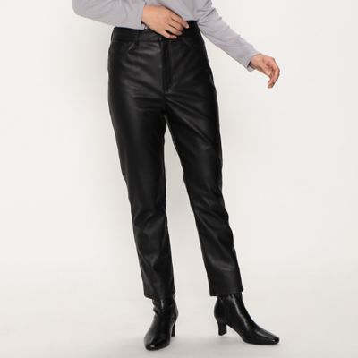 フェイクレザー スリムパンツ（1252PE08） | COMME CA ISM