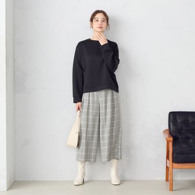 【専用】トリココムデギャルソン　ガウチョ　ワイドパンツ　パッチワークマルチカラー tricot COMME des GARCONS(トリココムデギャルソン) フラワー