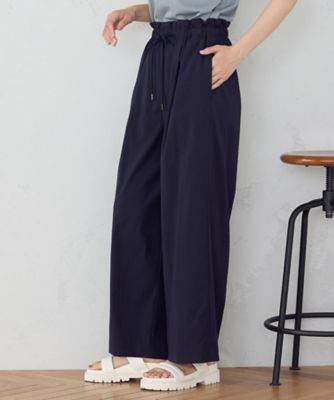 レーヨンナイロンヴィンテージ　ドロストワイドパンツ（１２５２ＰＧ１０）