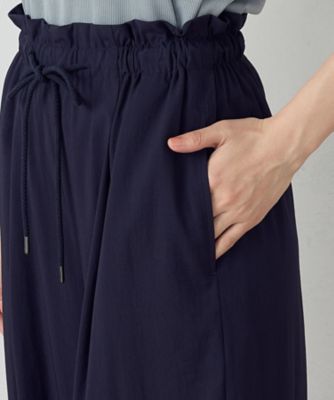 レーヨンナイロンヴィンテージ　ドロストワイドパンツ（１２５２ＰＧ１０）