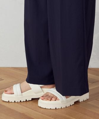 レーヨンナイロンヴィンテージ　ドロストワイドパンツ（１２５２ＰＧ１０）