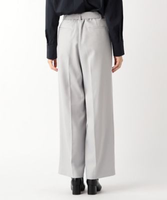 ベルト付き　ストレッチワイドパンツ（１２５２ＰＩ０８）