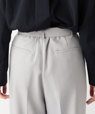 ベルト付き　ストレッチワイドパンツ（１２５２ＰＩ０８）