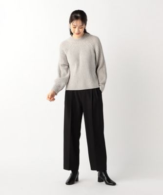 ポリエステルドライストレッチ　ワイド　テーパードパンツ（１２５２ＰＩ０９）