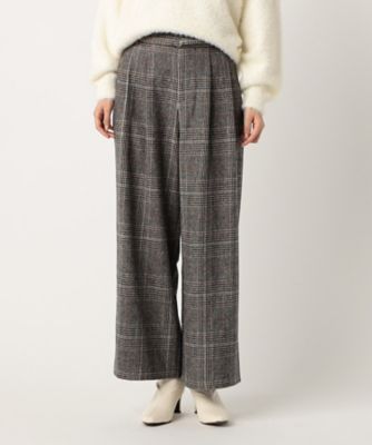 ＜COMME CA ISM (Women)＞ナローベルト　ハイウエストワイドパンツ（１２５２ＰＩ１２）