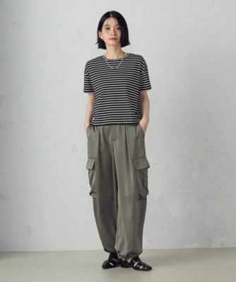 【美品】  crewre  マットサテンカーゴパンツ crewre online shop / マットサテンカーゴパンツ