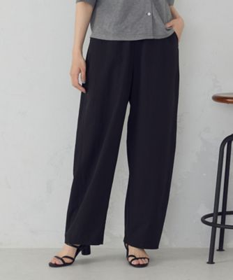 ＜COMME CA ISM (Women)＞ワッシャータイプライター　バレルパンツ（１２５２ＰＫ１１）