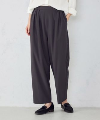 ＜COMME CA ISM (Women)＞ワイド　テーパードシルエットパンツ（１２５２ＰＭ０８）