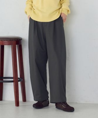 ＜COMME CA ISM (Women)＞ソフトカービーパンツ（１２５２ＰＭ１０）