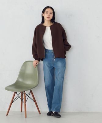 10オンスストレッチデニム ストレートパンツ（1252PO01