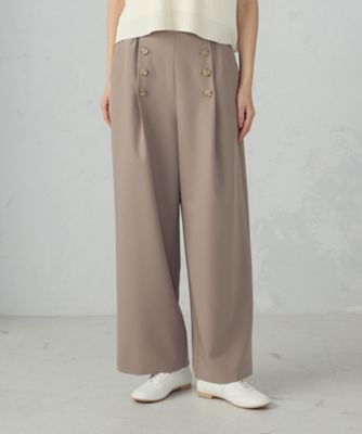 ＜COMME CA ISM (Women)＞ワイドマリンパンツ（１２５２ＰＯ０４）