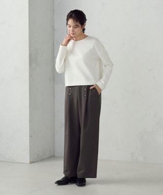 ワイドマリンパンツ（1252PO04） | COMME CA ISM (Women