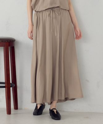 ＜COMME CA ISM (Women)＞ゆるっとろみ　スカ－チョ／セットアップ対応（１２５２ＰＯ１４）