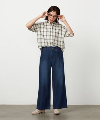 デニムワイドパンツ（1252PO21） | COMME CA ISM (Women