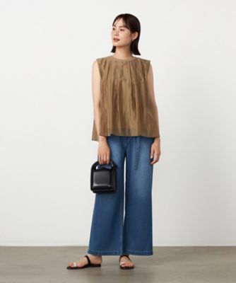デニムワイドパンツ（1252PO21） | COMME CA ISM (Women
