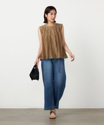 デニムワイドパンツ（1252PO21） | COMME CA ISM (Women